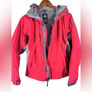 Nike ACG Storm-Fit Waterproof Outdoor Jacket Women’s Small Red Hooded Shell
